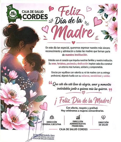 Felicidades a todas las madres